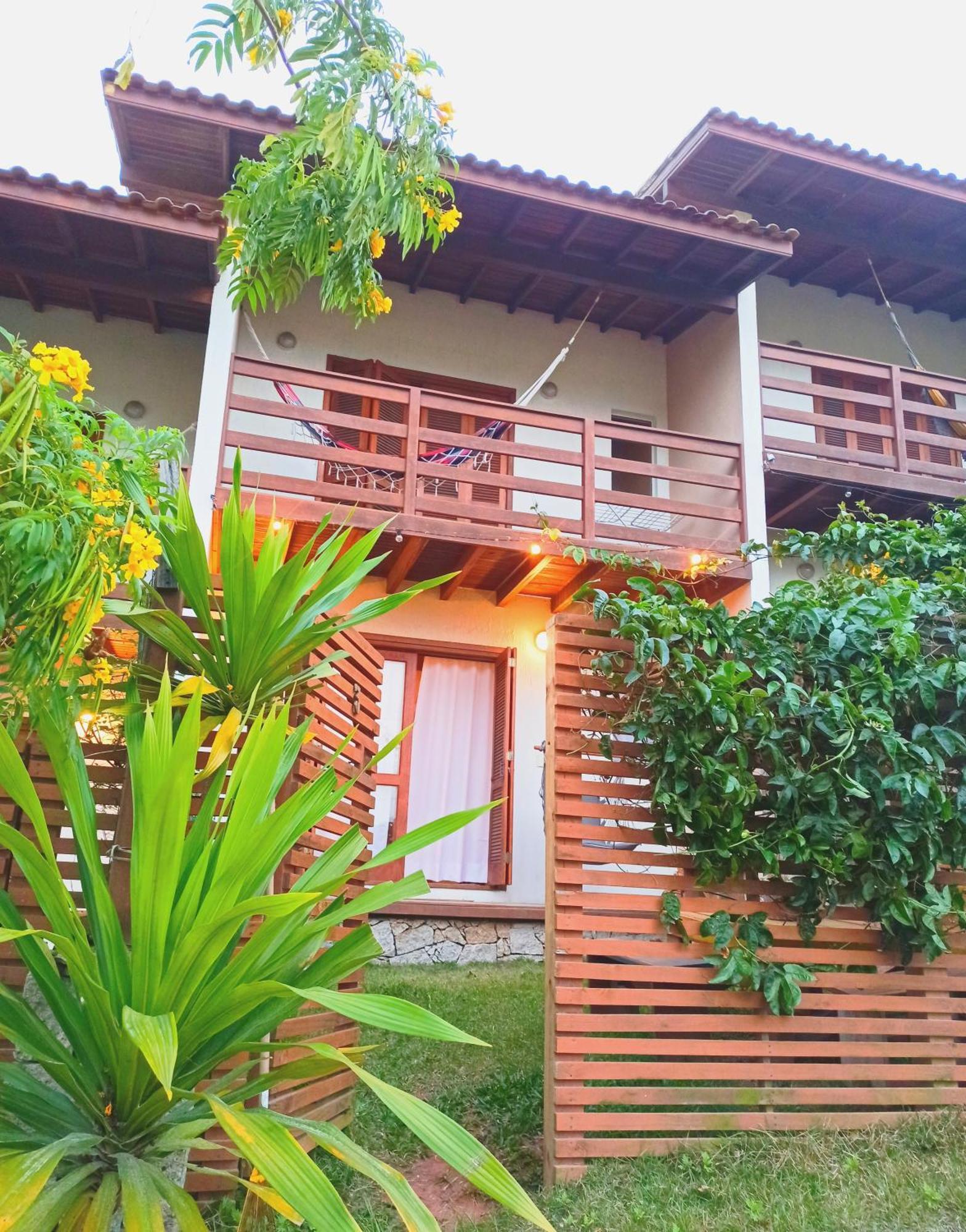 Casa Dos Ventos Hospedagem プライア・ド・ローザ エクステリア 写真