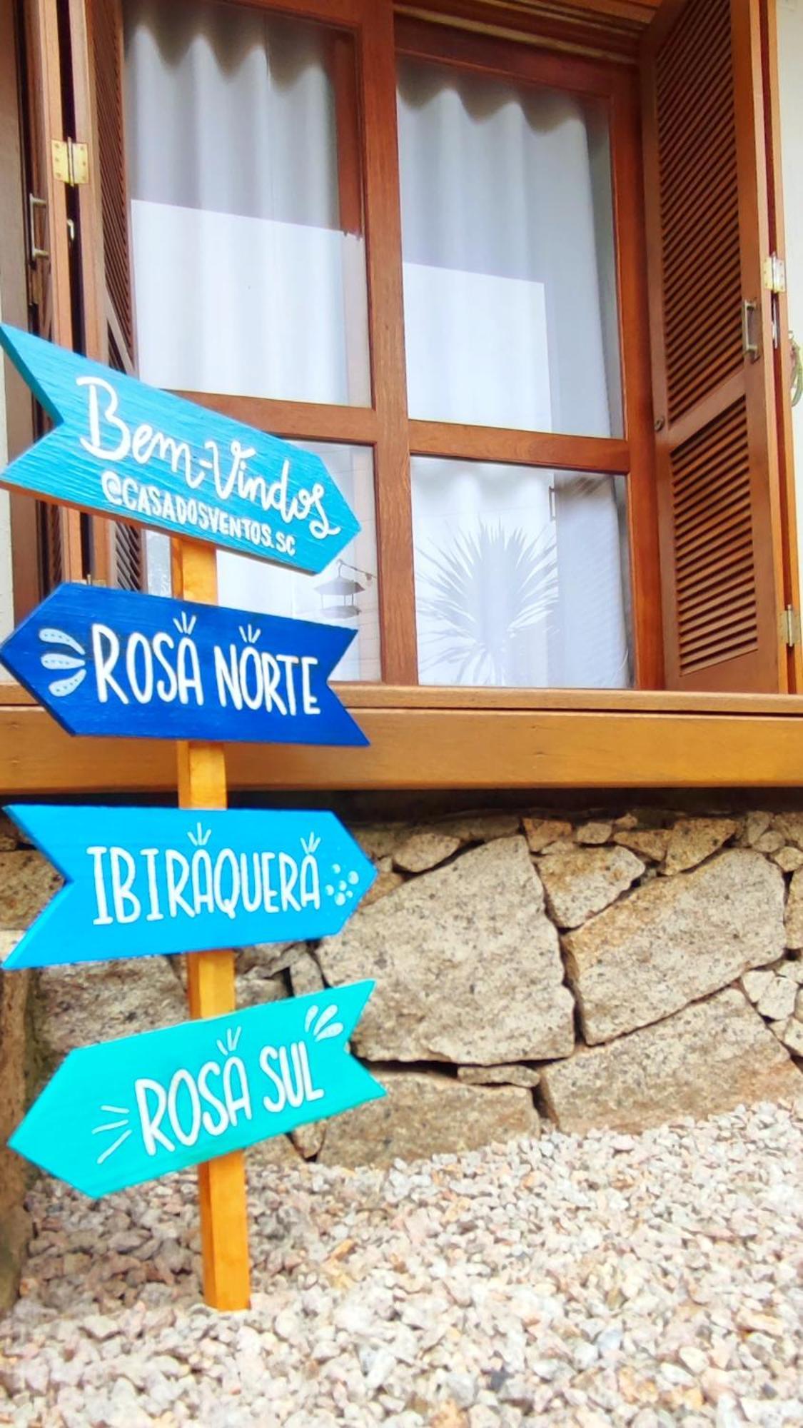 Casa Dos Ventos Hospedagem プライア・ド・ローザ エクステリア 写真