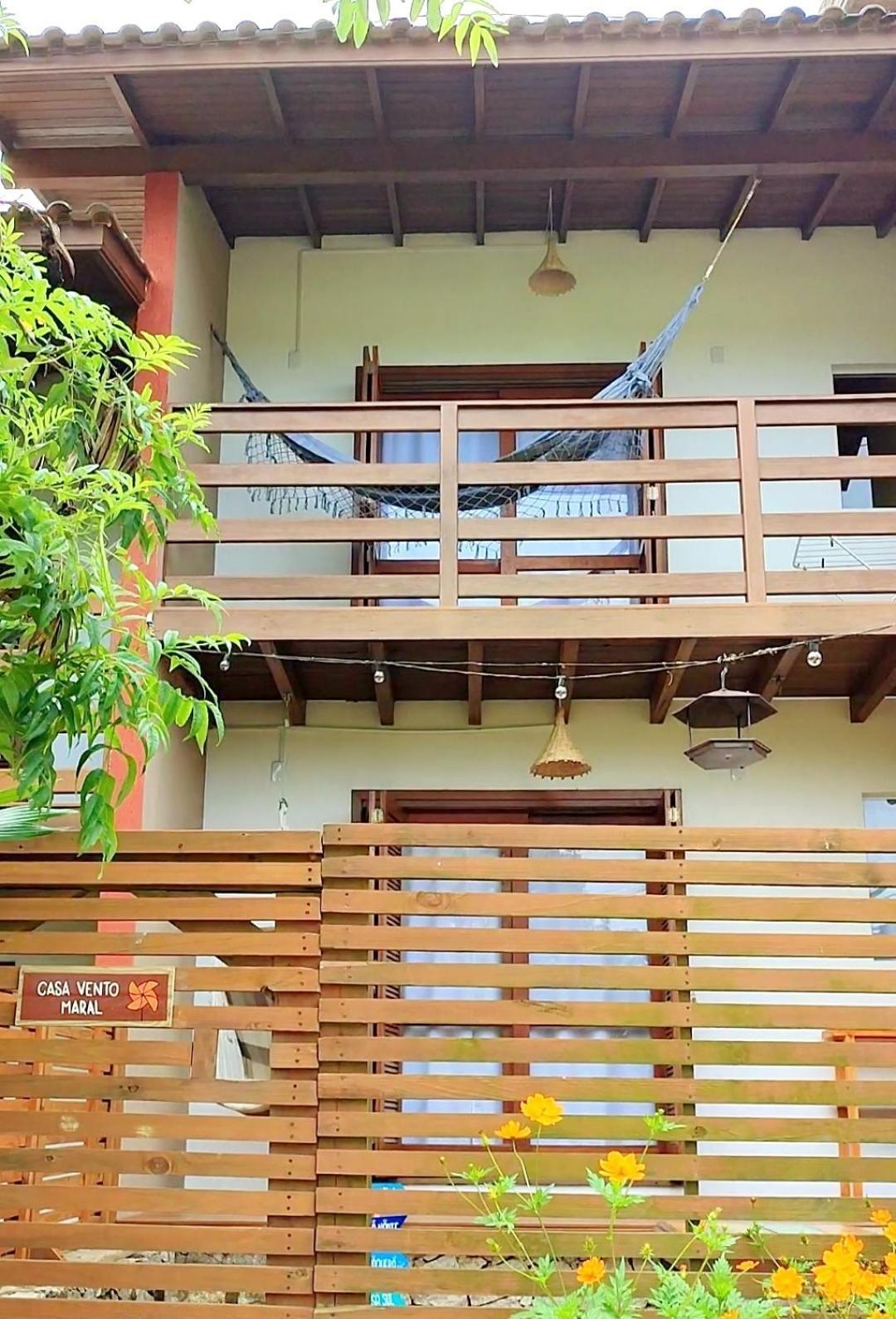 Casa Dos Ventos Hospedagem プライア・ド・ローザ エクステリア 写真